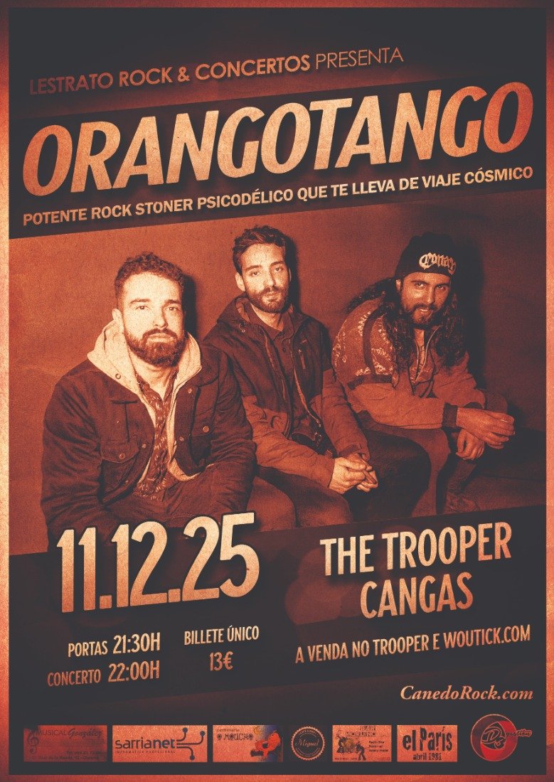 ★ ORANGOTANGO en The Trooper (Cangas) ★ ★ ORANGOTANGO en The Trooper (Cangas) ★