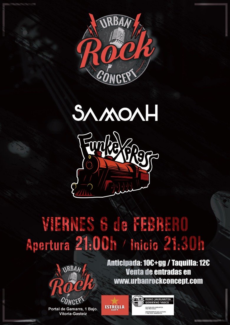 SAMOAH + FUNKEXPRESS en Vitoria SAMOAH + FUNKEXPRESS en Vitoria