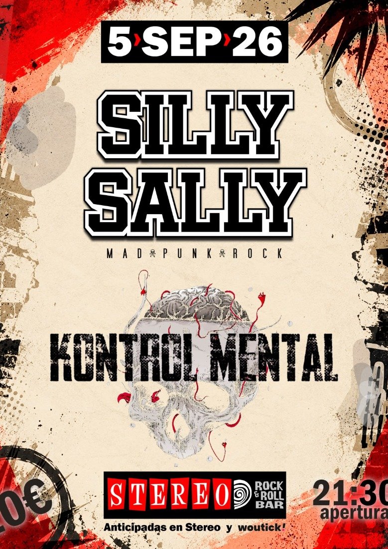 SILLY SALLY + KONTROL MENTAL en el STEREO de Logroño SILLY SALLY + KONTROL MENTAL en el STEREO de Logroño