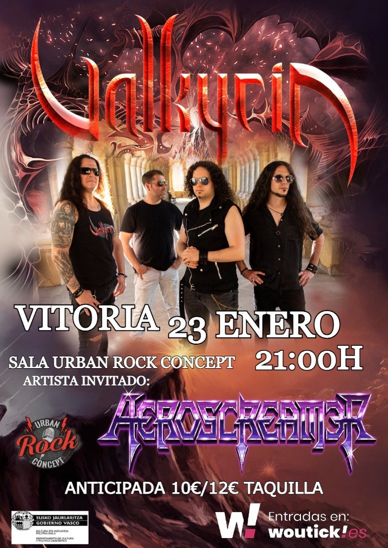 VALKYRIA + AEROSCREAMER en Vitoria