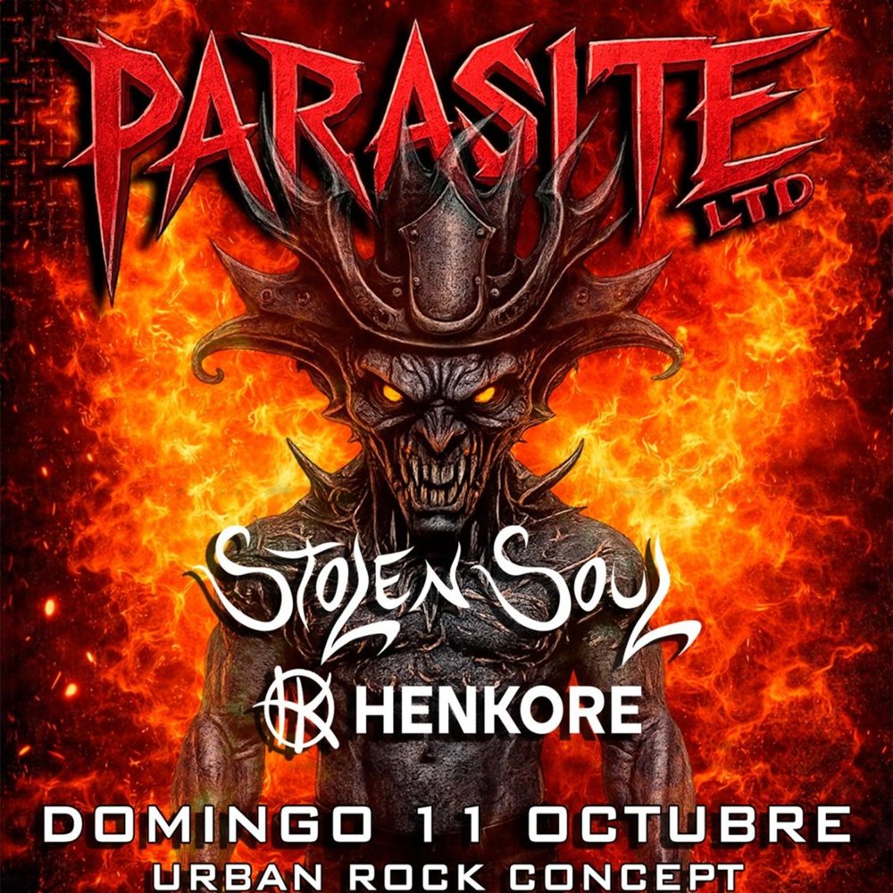 Buy tickets PARASITE LTD + STOLEN SOUL + HENKORE en Vitoria