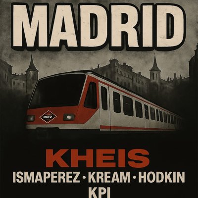 Kheis & Ismaperez + Kream + Hodkin + KPI en Madrid