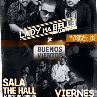 LADY MA BELLE en concierto tardeo en Málaga