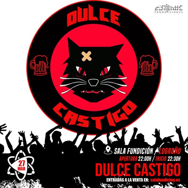DULCE CASTIGO - TRIBUTO A LOS SUAVES - SALA FUNDICIÓN - LOGROÑO