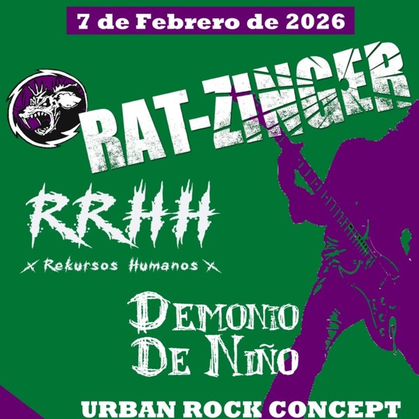 KALIMOTXO ROCK (RAT-ZINGER + RRHH + DEMONIO DE NIÑO)
