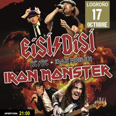TRIBUTOS AC/DC + IRON MAIDEN - FUNDICIÓN - LOGROÑO