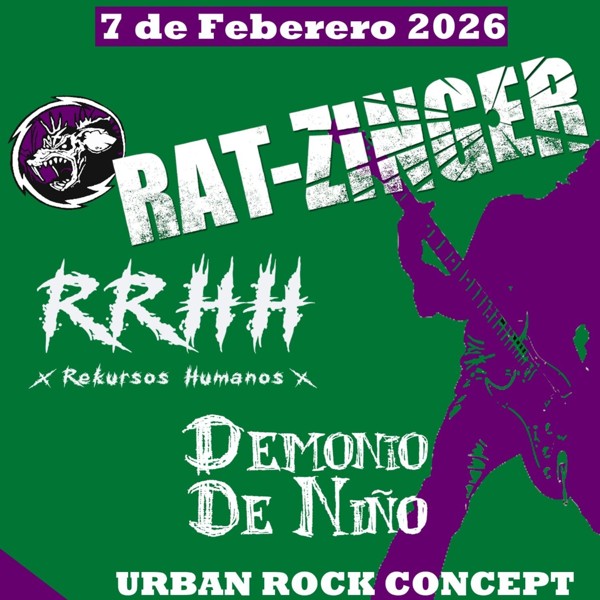 KALIMOTXO ROCK (RAT-ZINGER + RRHH + DEMONIO DE NIÑO)