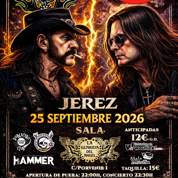 Los Bastardos + Ozzy Solution en Jerez