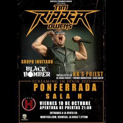 TIM RIPPER OWENS en PONFERRADA