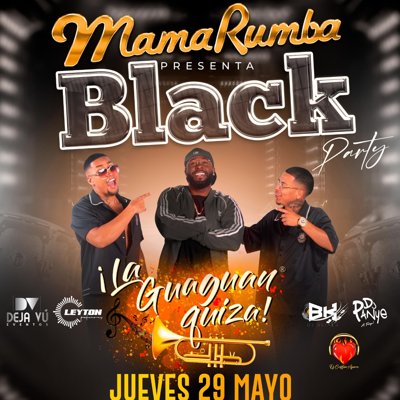 MamaRumba presenta Black Party en Fuerteventura