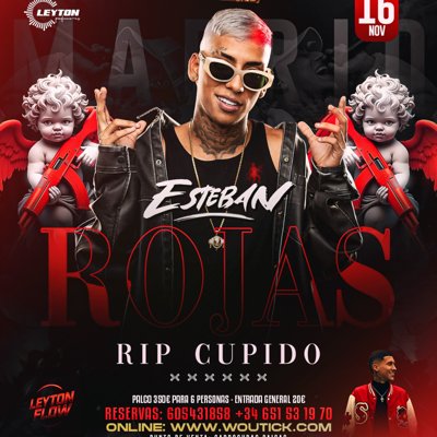 TRAP CON ESTEBAN ROJAN EN DISCOTECA LA CANTERA MADRID