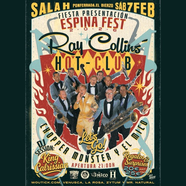 RAY COLLINS HOT CLUB en Ponferrada