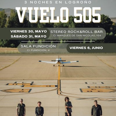 Vuelo 505 Viernes 30 STEREO LOGROÑO