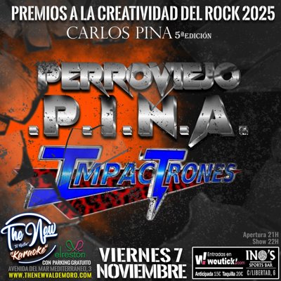 Premios a la creatividad del rock 2025 Carlos Pina