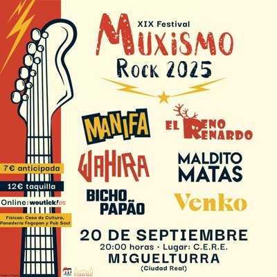 XIX Festival Muxismo Rock 2025