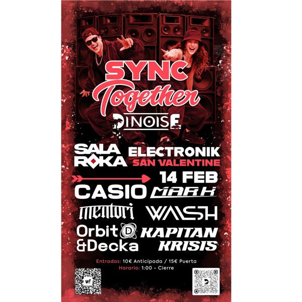 DINOISE... SYNC TOGETHER - SAN VALENTIN PARTY 2026