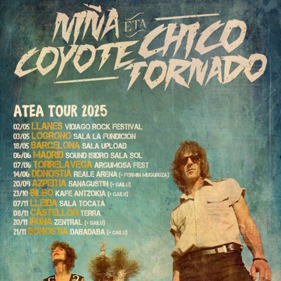 NIÑA COYOTE ETA CHIVO TORNADO- FUNDICIÓN- LOGROÑO