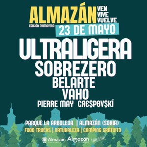 Almazan Ven Vive Vuelve edicion Primavera 2026